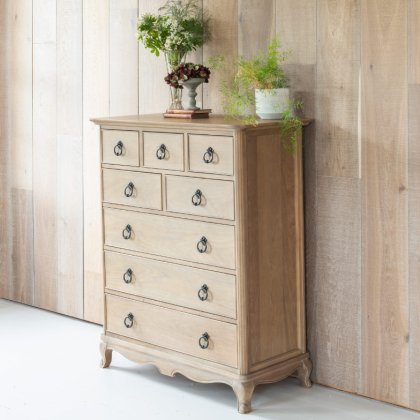 Camille 8 Drawer Chest (WAS: £1,380 / NOW: £529)