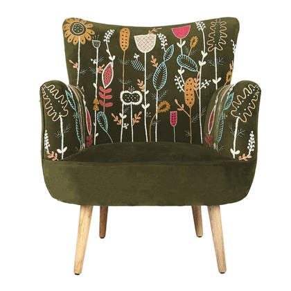 Dazzle Moss Chair