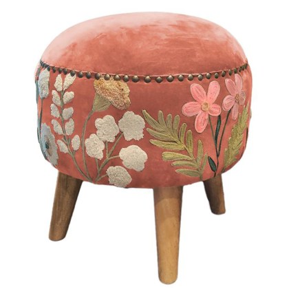 Winnie Rose Footstool