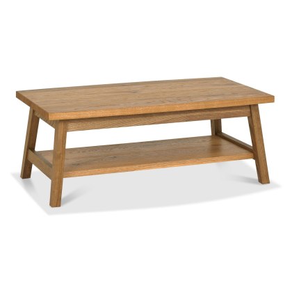 Brixton Rustic Oak Coffee Table Brixton Rustic Oak Coffee Table