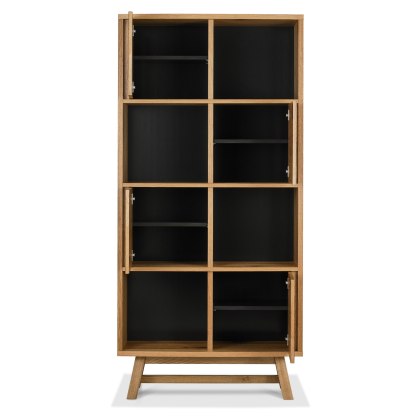 Brixton Rustic Oak Display Cabinet Brixton Rustic Oak Display Cabinet