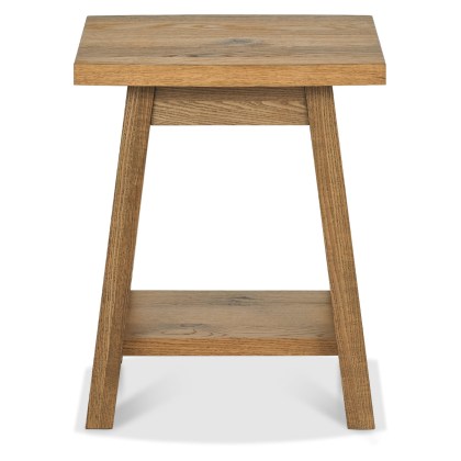 Brixton Rustic Oak Lamp Table Brixton Rustic Oak Lamp Table