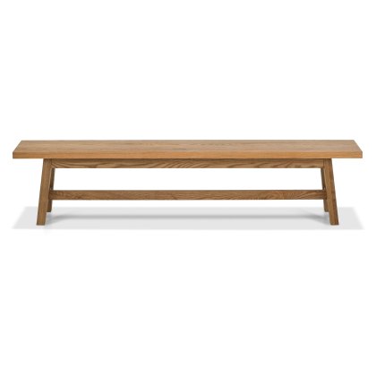 Brixton Rustic Oak Large Bench Brixton Rustic Oak Large Bench