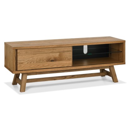 Brixton Rustic Oak Media Unit Brixton Rustic Oak Media Unit