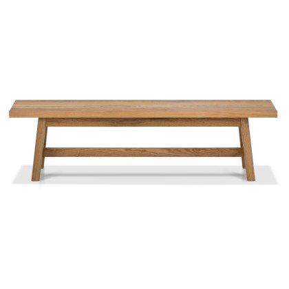 Brixton Rustic Oak Small Bench Brixton Rustic Oak Small Bench