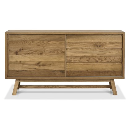 Brixton Rustic Oak Wide Sideboard Brixton Rustic Oak Wide Sideboard