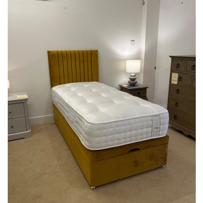 Highgrove Single (90cm) Thornton 1,500 Ottoman Bed, Mattress & Headboard (SRP: £1,347 / Now: £999)