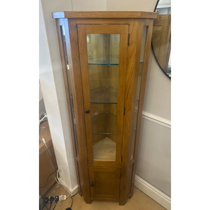 Dallow Rustic Glazed Corner Display £699 Dallow Rustic Glazed Corner Display £699