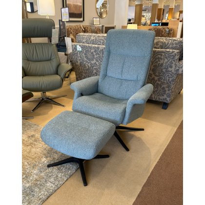 IMG Space 2400 Recliner Chair With Footstool: £599