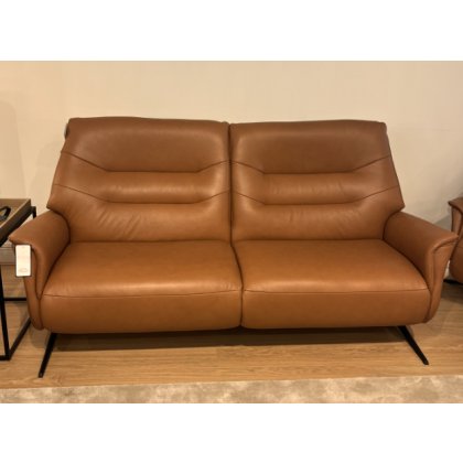 Hjort Knudsen Logan Double Recliner Leather Sofa (1,499)