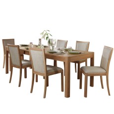 Stockholm Extending Dining Table W120-170cm