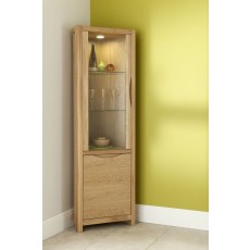 Stockholm Corner Display Cabinet