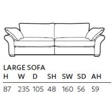 Collins & Hayes Miller Large Sofa