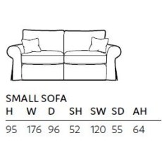 Collins & Hayes Lavinia Small Sofa