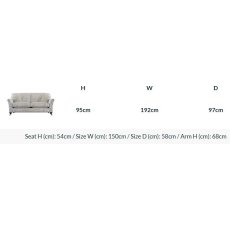 Parker Knoll Devonshire Large 2 Seater Sofa