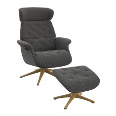 Volden Relax Chair with Separate Footrest