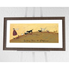 Walking Down To Happiness by Sam Toft