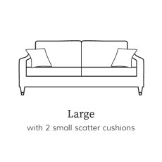 David Gundry Hoxton Large Sofa