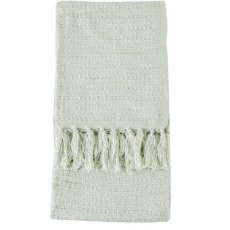 Textured Throw Green