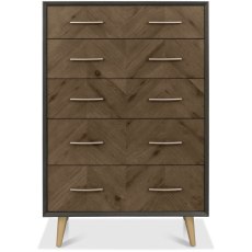 Lisbon 5 Drawer Chest Lisbon 5 Drawer Chest