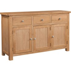 Dallow Oak 3 Door Sideboard Dallow Oak 3 Door Sideboard