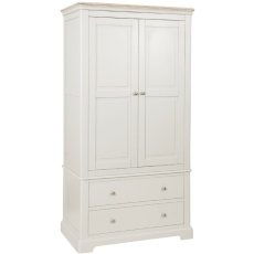 Lingwood Painted 2 Drawer Gents Double Wardrobe Lingwood Painted 2 Drawer Gents Double Wardrobe