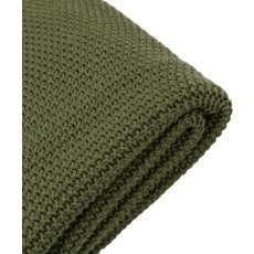Pom Pom Throw Olive