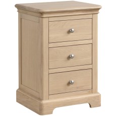 Lingwood Oak 3 Drawer Bedside