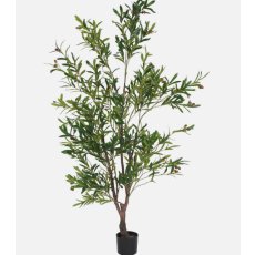 Faux Mediterranean Olive Fruit Tree - 170cm