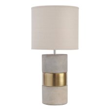 Gold Concrete Lamp