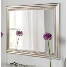 Britannia Mirror - Deco Silver
