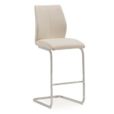 Bari Carter Bar Chair - Taupe