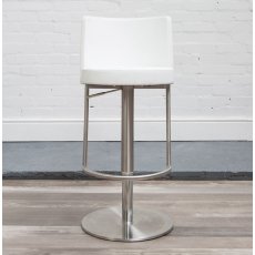 Monza Stool - White Monza Stool - White
