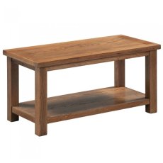 Dallow Rustic Large Coffee Table with Shelf Dallow Rustic Large Coffee Table with Shelf