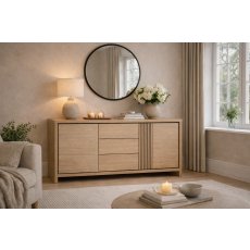 MaxFurn Levanzo Large 2 Door 3 Drawers Sideboard