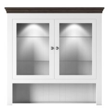 Hill & Hunter New England Small 2 Glazed Door Dresser Rack