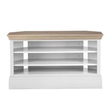 Hill & Hunter New England Corner Open Shelf TV Unit Hill & Hunter New England Corner Open Shelf TV Unit