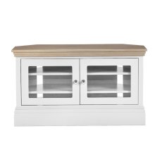 Hill & Hunter New England Corner 2 Glazed Door TV Unit Hill & Hunter New England Corner 2 Glazed Door TV Unit