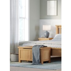 Dallow Oak Blanket Box