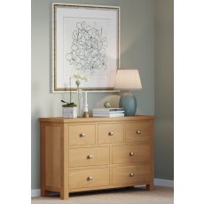 Dallow Oak 3 Over 4 Chest
