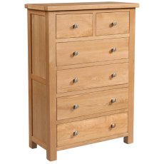 Dallow Oak 2 + 4 Chest