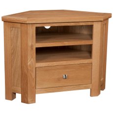 Dallow Oak Corner TV Unit Dallow Oak Corner TV Unit