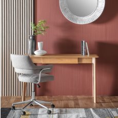 Madrid 1 Drawer Desk - Oak