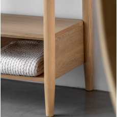 Hatfield Open Wardrobe - Natural Oak