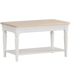 Lingwood Painted Coffee Table With Shelf Lingwood Painted Coffee Table With Shelf