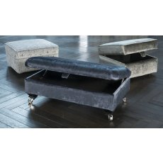 Alexander Legged Ottoman Footstool