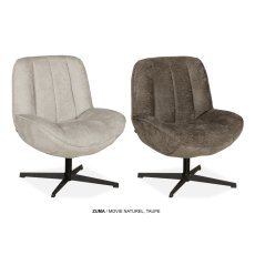 Maxfurn Zuma Swivel Armchair - Natural