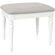 Lingwood Painted White Dressing Table Stool