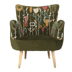 Dazzle Moss Chair