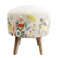 Bloom Summer Footstool